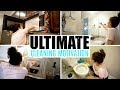 ULTIMATE CLEAN WITH ME | WHOLE HOUSE CLEANING  | EXTREME CLEANING MOTIVATION  2019