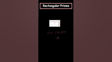VOLUME OF RECTANGULAR PRISMS! The full video is out now!  #maths #mathematics  #math #education