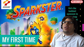 My First Time - Sparkster (SNES) - ROBOT OSTRICHES GALORE