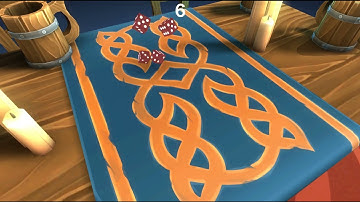 Deterministic Physics Dice Rolls Test