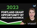 2023 merchant maverick portlandarea grant announced
