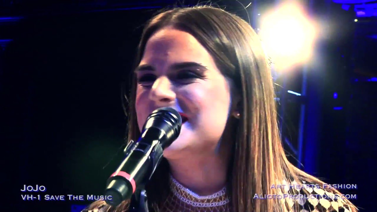 Singer, JoJo for VH1 Save The Music