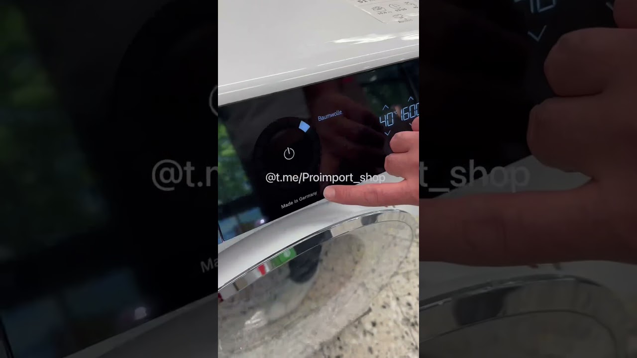 Стиральная машинки Bosch WGB244090 Series 8 #bosch #обзор #series8