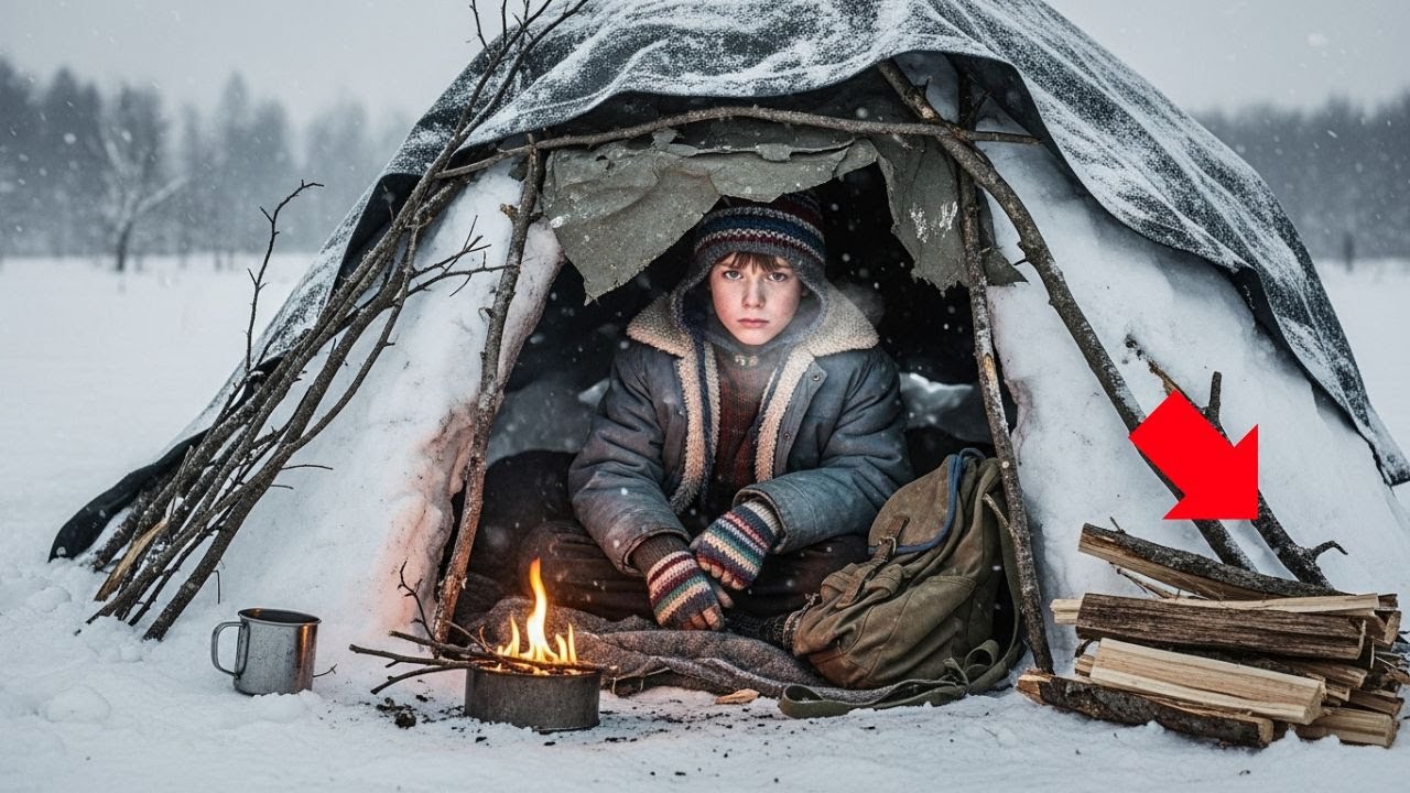 Το αγόρι που έμεινε πίσω στο χιόνι — πώς έχτισε ένα σπίτι από το τίποτα