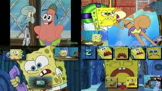 [SBSP] - Spongebob Sparta Remix Quadparison 1