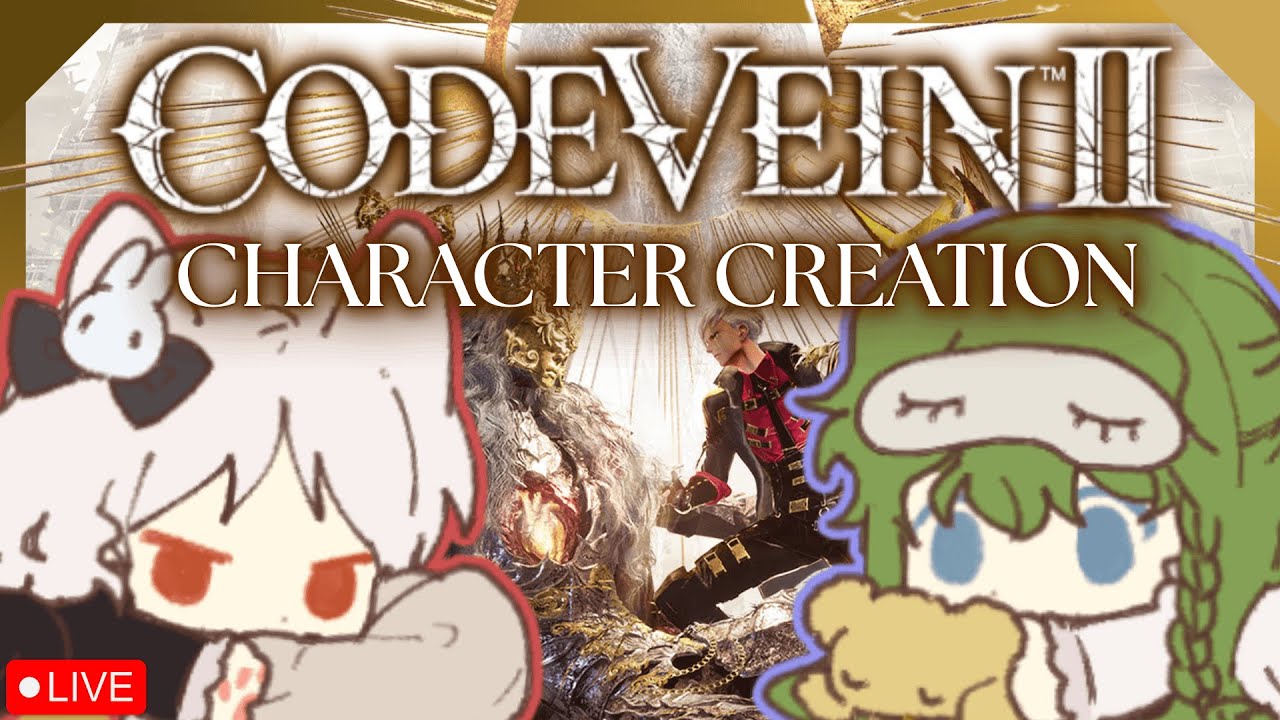 This is a REAL Girly Dress-Up SLEEPOVER! 🌜🎀 ✦【Code Vein II】w/ @Mahihkan_Mihko