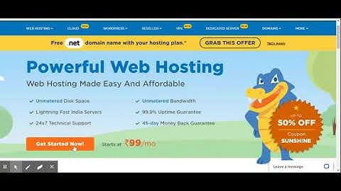 Get Secure Shared Web Hosting, Cloud Hosting & VPS Hosting   HostGator India