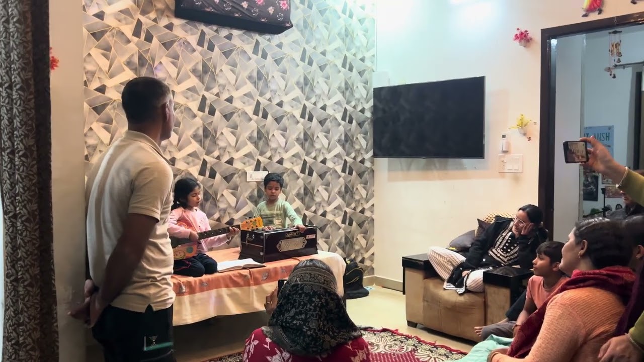 Veer hanumana bhajan on occasion of birthday party❤️❤️🙏🙏