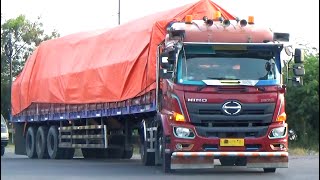 MANTUL !!! KOMPILASI TRUCK TRAILER GANTENG MBOIS HINO 500, ISUZU GIGA, UD QUESTER & UD PK EURO 2