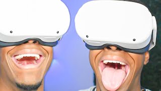 Try not to laugh while watching me play VR games.