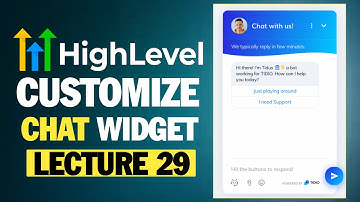 GoHighLevel Custom Chat Widget | Full Guide to Customization & Integration