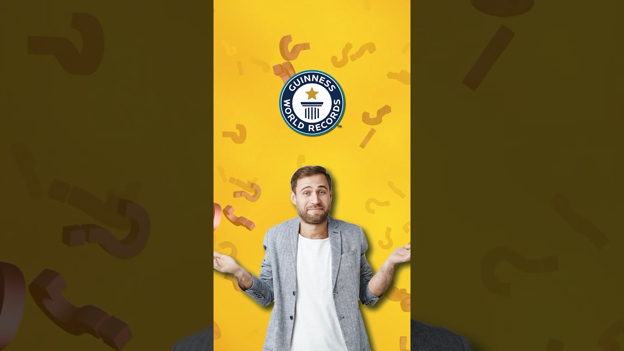 What’s the point of Guinness World Records? 🤔