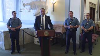 Information Two charged after MSHP trooper struck, seriously injured in Wednesday traffic stop Update