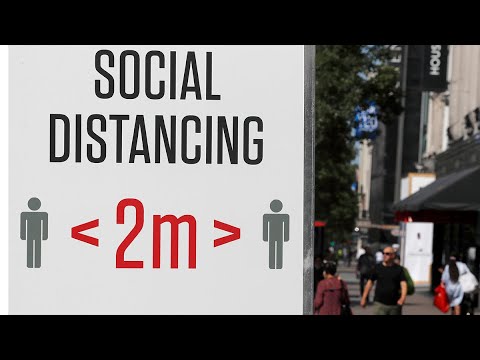 Majority of Canadians and Americans want to keep 2-metre distance