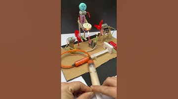 Dc motor fan project-vacuum fire #dcmotor #dcmotorproject #tech #scienceproject #fan #shorts #diy