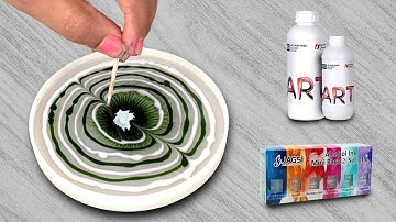 Resin Art for Beginners: Complete Resin Coaster Tutorial | Carnation Bloom Effects In RESIN HINDI