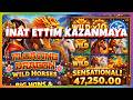 SLOT OYUNLARI FLOATING DRAGON WILD HORSES 🐴 🐴 İNAT ETTİM KAZANMAYA #casino #slots