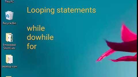 Looping statements in php / Tamil