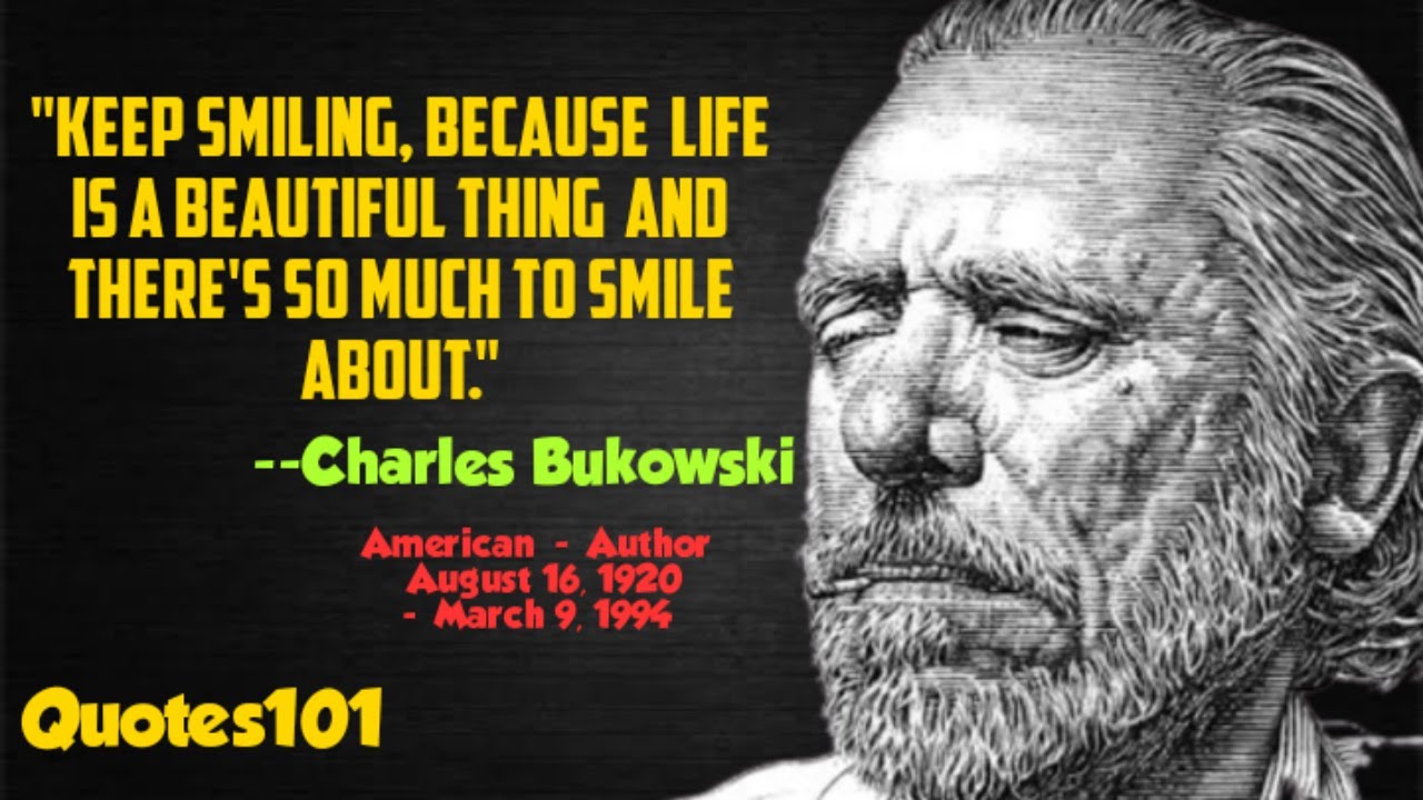 charles bukowski's quotes,, charles bukowski