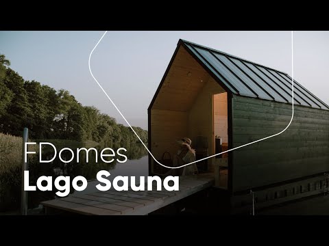LAGO Sauna – Luxury Outdoor Sauna Solution for hotels, glamping resorts, or a private use