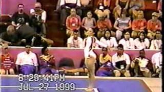 Jamie Dantzscher - 1999 Pan Ams Event Finals Floor Exercise