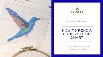 How to read a cross-stitch chart - Tutorial