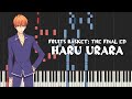 Fruits Basket: The Final Ed - Haru Urara by GENIC (Piano Tutorial &amp; Sheet Music)
