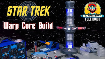 How I Brought the Enterprise-D Warp Core to Life. Full Build!