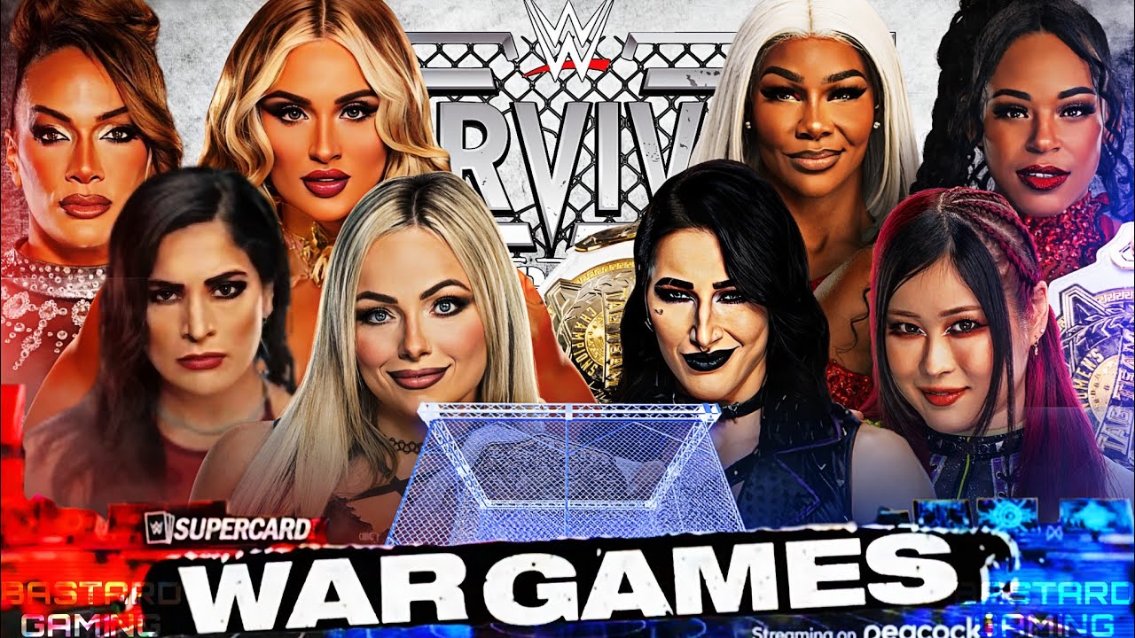 WWE 2K24 | Военные игры: матч — команда Лив против Рии | Survivor Series