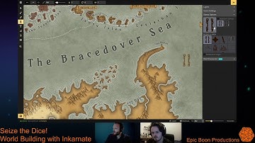 Sieze the Dice! World Building With Inkarnate Session 02