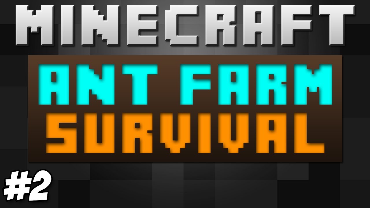 minecraft ant farm survival ep 1 minecraft ant farm survival ep 1