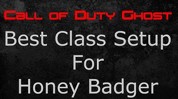 Episode 1: Best class setup (Honey Badger) for call of duty Ghost