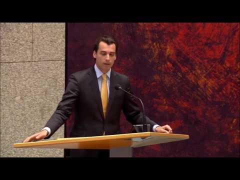 Thierry Baudet (FvD) in discussie over immigratie