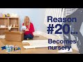 35 Reasons To Prime. Reason #20...Home Office Becomes  A Nursery