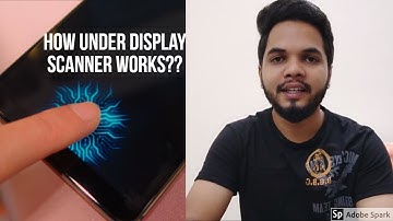 How Under Display Fingerprint Scanners Work?? Optical and Ultrasonic Scanners🔥🔥🔥