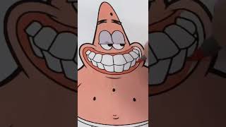 SpongeBob SquarePants Patrick Star Coloring Book Page #shorts #spongebob #coloring #patrickstar