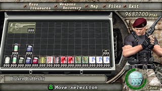 RE4 Main Game Story Mode - Krauser (Only Broken Butterfly)