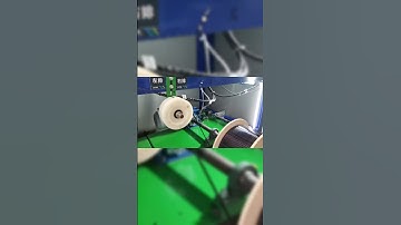 🔩 Unveiling the secrets of automated production of enameled wire reels. #lpindustry  #wire  #motor