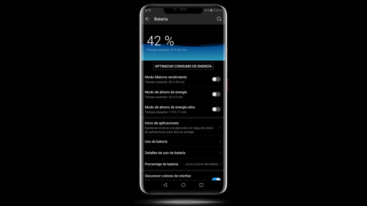 No esperes a EMUI 10 para tener Modo Oscuro en tu móvil Huawei