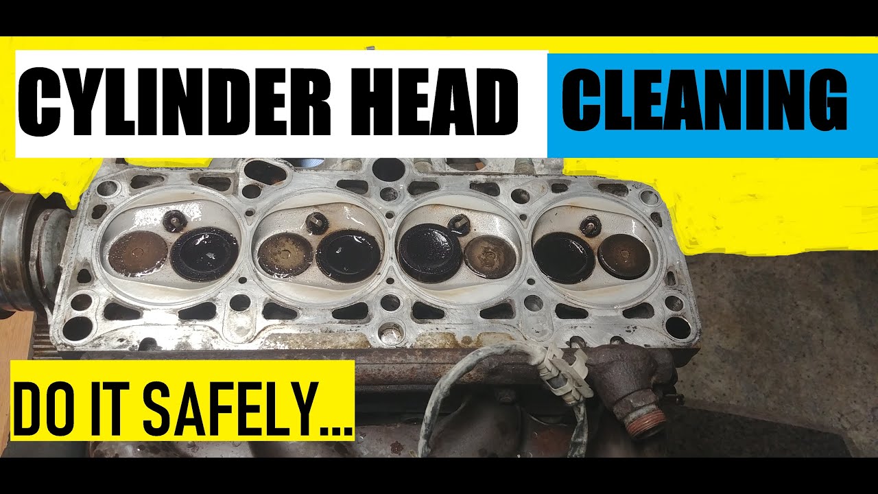 2.0L Volkswagen Golf CYLINDER HEAD CLEANING THE BEST WAY TO CLEAN OLD