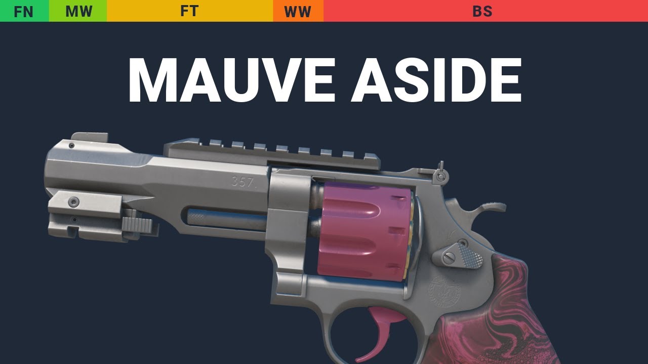 R8 Revolver Mauve Aside - Skin Float And Wear Preview