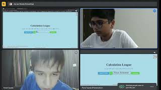 GMCA Mental Calculation League Match between Aaryan Shukla and Kaloyan Geshav by Aaryan Shukla Human Calculator 77 views 1 month ago 20 minutes