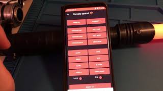 Crystal FX for Android:  Control and edit your CFX lightsaber with Bluetooth (update 2) screenshot 4