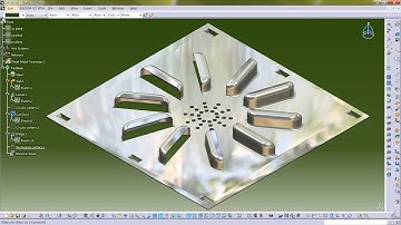Generative Sheet metal Design | Catia V5