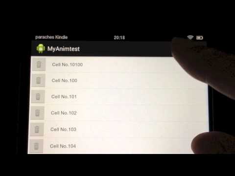 Android ListView PullToRefresh Animation