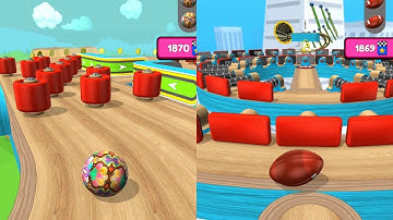 Going Balls - Super Speedrun Gameplay level 1291-1294, Funny Fails and Impossible tricks