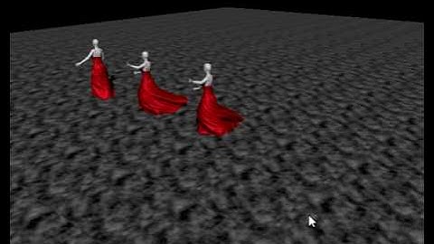 ATI Physics demo video of the Cloth effect [Guru3D.com]