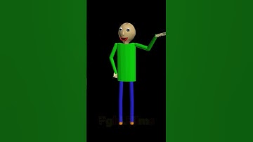 I animated Baldi with extra keyframes. #baldisbasics #pghlfilms