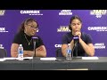 Postgame Press Conference vs. James Madison | Notre Dame Women's Basketball