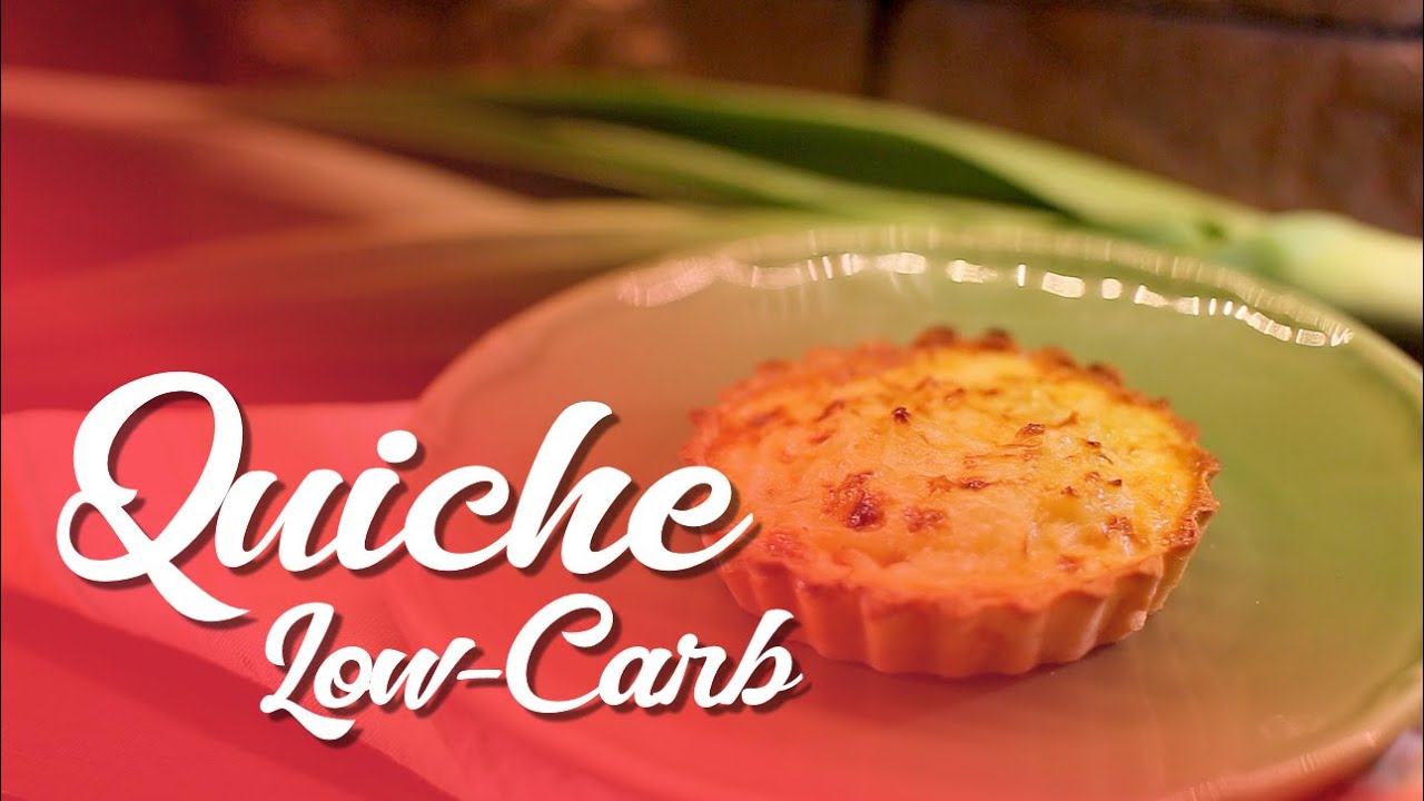 QUICHE LOW CARB - #nacozinhacomluciano com Luciano Bruno